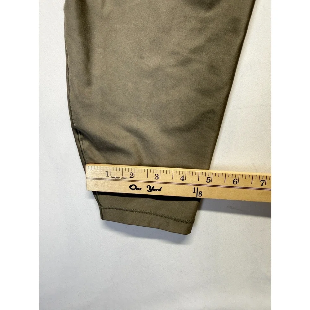 All‎ In Motion Leggings Womens Large Brown Nylon High Rise Athletic Yoga casual
